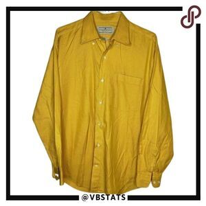 Large Yellow-White Madeleine Finn LS Shirt
